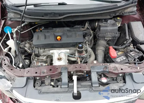 2012 Honda Civic Ex z USA, uszkodzony, nr VIN 2HGFB2F81CH509139